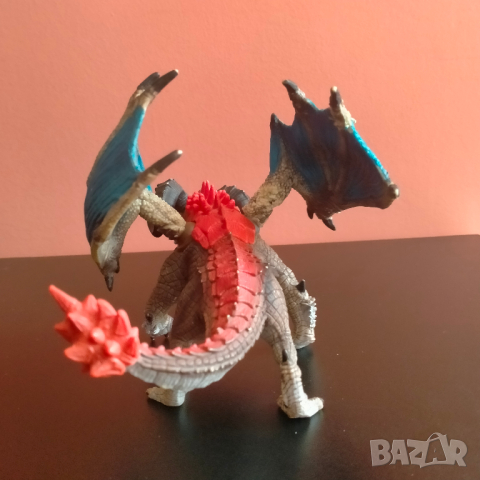 Колекционерска фигурка Schleich Dragon Battering Ram Дракон таран 70511 2014г, снимка 5 - Колекции - 44820356