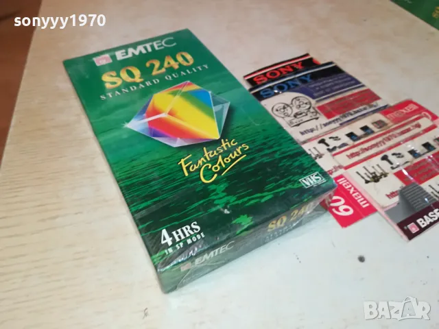 EMTEC-NEW VHS VIDEO TAPE 1204251658, снимка 5 - Други жанрове - 49871825