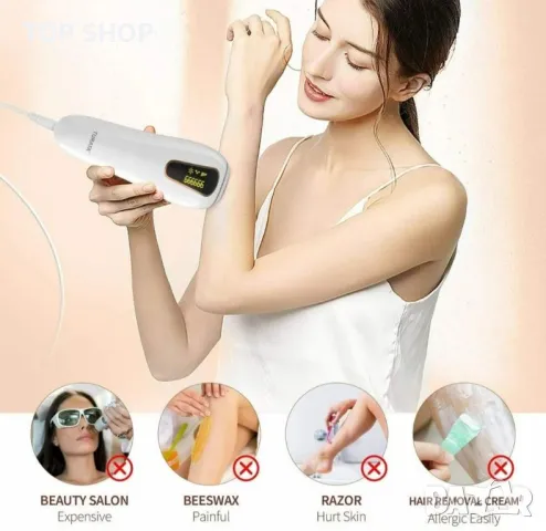 Фотоепилатор TURATA IPL система за обезкосмяване, снимка 8 - Епилатори - 48934595