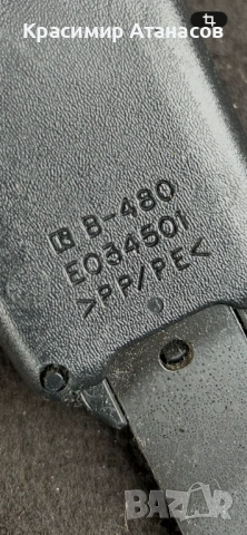 B-480 E034501. Датчик колан закопчалка преден десен за Тойота Авенсис T27 седан. Комби. 2009-2014г, снимка 13 - Части - 53935136