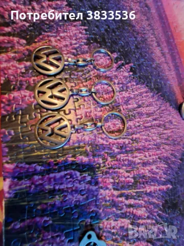 Оригинални метални ключодържатели за Vw Golf & Jetta Mk2