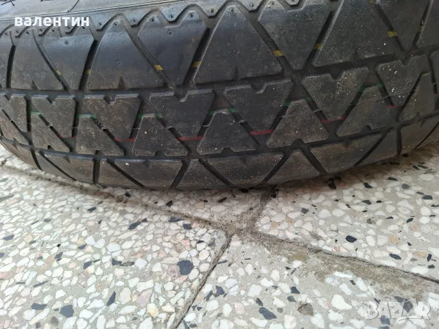 Резервна гума тип патерица за форд куга размер 5 по 108 135 на 90 по 17 почти нова.От 2009г до 2017г, снимка 2 - Гуми и джанти - 55989670