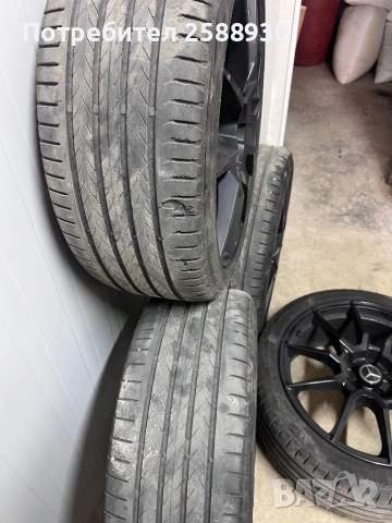 Черни джани 20 цола за мерцедес ATS, снимка 2 - Гуми и джанти - 54257172