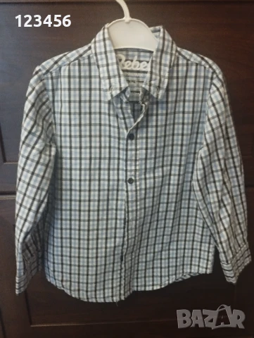 Памучни ризи за момчета 116 и 122 размер , снимка 5 - Детски ризи - 50593100