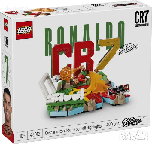НОВО ЛЕГО 43012 Editions-Кристиано Роналдо  LEGO 43012 Cristiano Ronaldo-Football Highlights