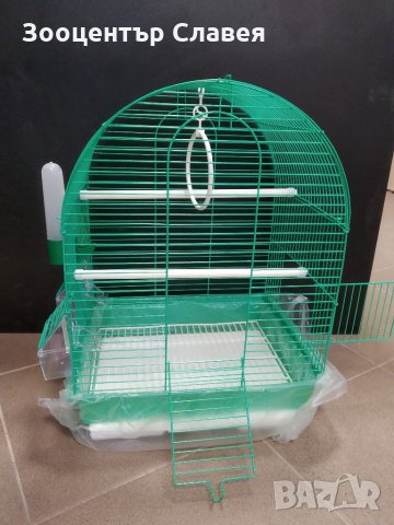 Напълно оборудвана Клетка за папагал,канар и др птици.р:45×34×28