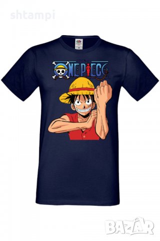 Мъжка тениска One Piece,,Анимация,игра,Празник,Повод,, снимка 6 - Тениски - 38122012