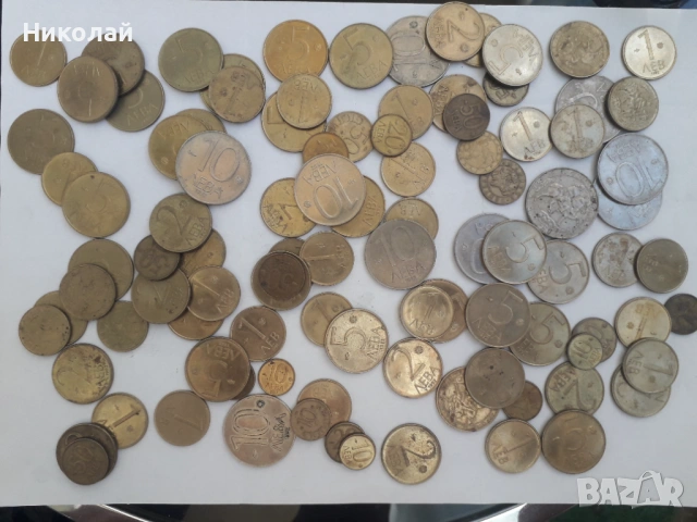 100 броя монети 1992г.-1997г. ранна демокрация