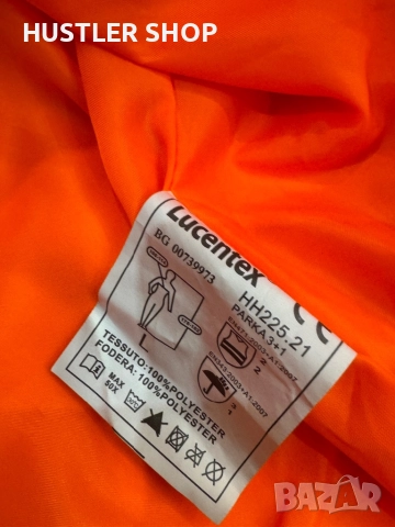 Мъжко работно яке LUCENTEX. Размер L, снимка 6 - Якета - 52669151
