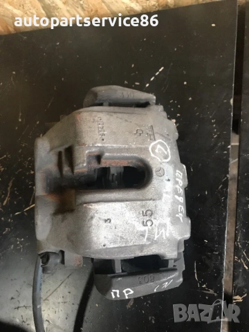 Преден спирачен апарат, ляв, за Mercedes ML W164 3.0 CDI (2010) 88000 Ate, снимка 2 - Части - 53885263