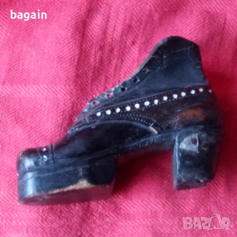 Уникална обувка. Миниатюра., снимка 4 - Колекции - 52372720