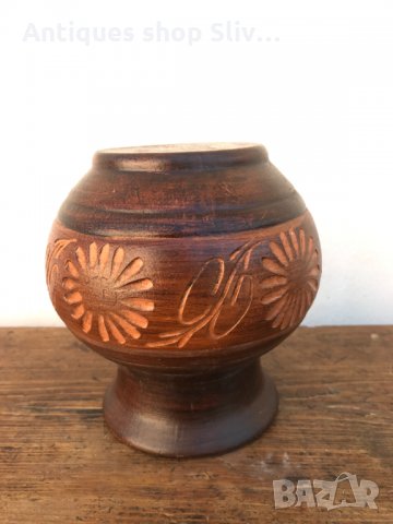 Керамична ваза №0564, снимка 5 - Антикварни и старинни предмети - 33832463