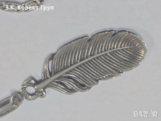 Сребърен синджир с висулка , снимка 8 - Колиета, медальони, синджири - 51111740