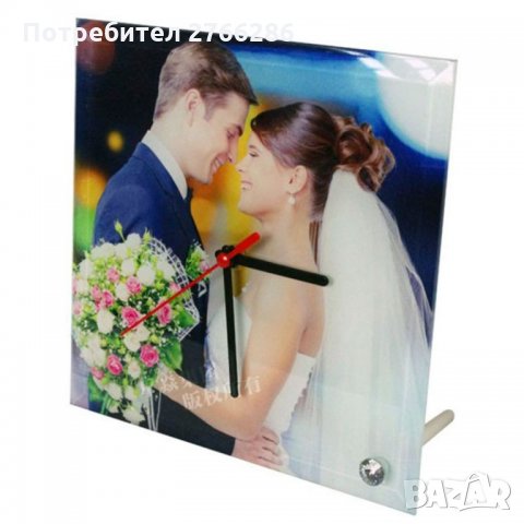 Часовник със снимка, надпис, снимка 7 - Стенни часовници - 32122796