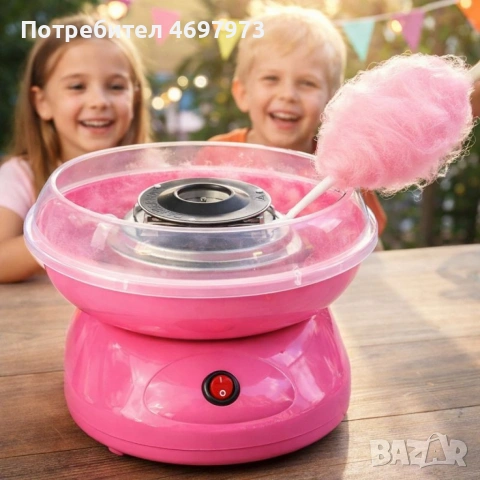 Машина за захарен памук за дома, снимка 8 - Други - 53255334