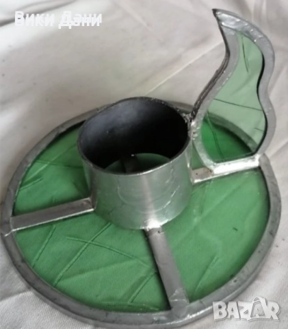 Стъклени споени Витраж Морано вази Свещници , снимка 18 - Колекции - 31481168