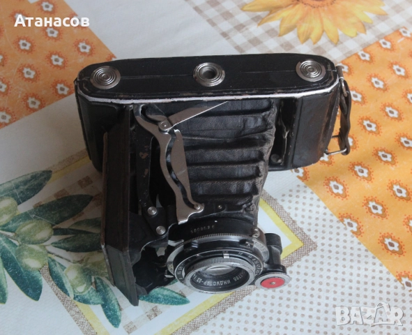 Фотоапарат Москва-2 6/9 формат, снимка 4 - Фотоапарати - 51594693