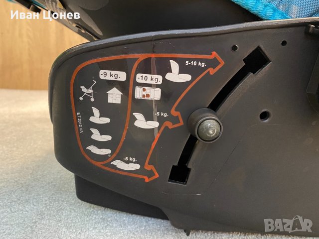 Бебешко Детско Кошче Стол за кола Mutsy Sport Baby 01 Team, снимка 3 - Столчета за кола и колело - 35404381