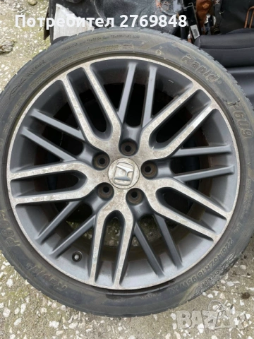 Продавам оригинални джанти за  Хонда  Honda 18 - ки модел Делта, снимка 4 - Гуми и джанти - 53948446