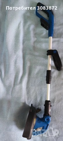 Акумулаторен тример Scheppach IXES C-LT300-X с батерия и зарядно , снимка 2 - Градинска техника - 50984044