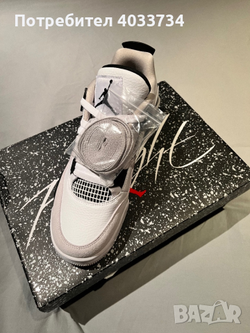 Nike air Jordan 4 retro, снимка 4 - Спортни обувки - 44810364