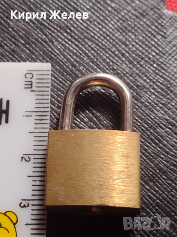 Старо малко катинарче за КОЛЕКЦИЯ ДЕКОРАЦИЯ БИТОВ КЪТ 41495, снимка 5 - Други ценни предмети - 44708616