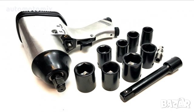 ПНЕВМАТИЧЕН ГАЙКОВЕРТ 8554, снимка 4 - Аксесоари и консумативи - 38214114