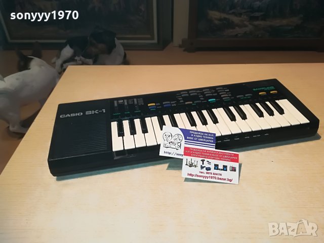 ПОРЪЧАНО-CASIO SK-1 JAPAN-ВНОС SWITZERLAND, снимка 4 - Синтезатори - 29247117