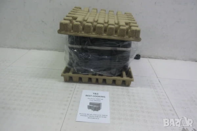 Двоен Air fryer T&G BEST COOKING 32847A0 - отделни LED дисплеи за всяка зона, снимка 2 - Фритюрници - 52032025