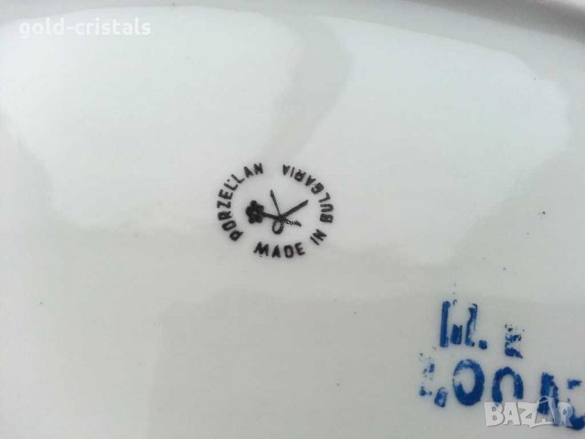 Стар български порцелан , снимка 8 - Антикварни и старинни предмети - 30635090