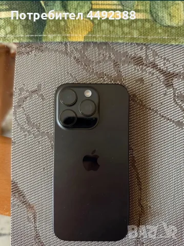 Айфон 16 pro 256GB black, снимка 2 - Apple iPhone - 56413171