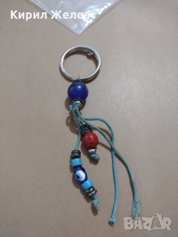 Красив ключодържател синьо око подходящ аксесоар за дамска чанта раница - 6116, снимка 2 - Други - 31238580