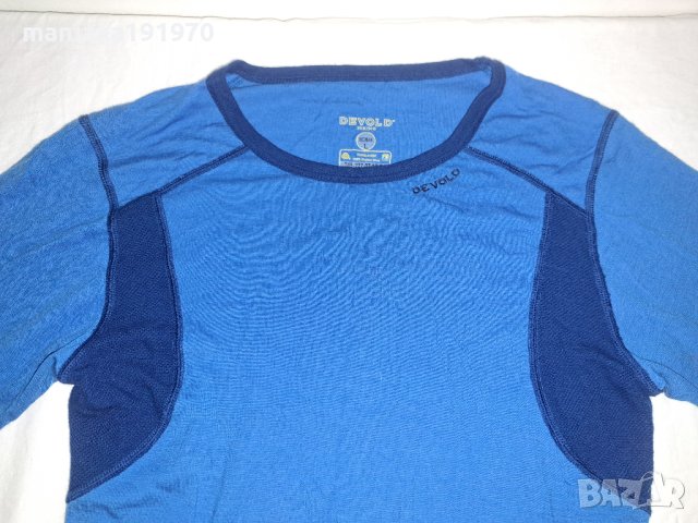Devold Hiking мерино (L) и (М)  дамски термо блузи 100% Merino Wool , снимка 3 - Спортни екипи - 42846841