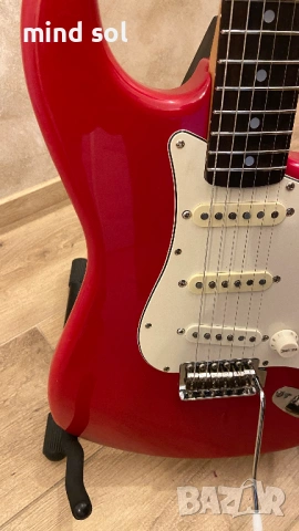 Squier by Fender 62 Reissue Stratocaster Red SQII-STR Japan MIJ, снимка 12 - Китари - 53220328