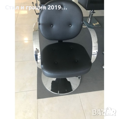 Фризьорски стол PERM ROUND, снимка 3 - Фризьорски столове - 44712611