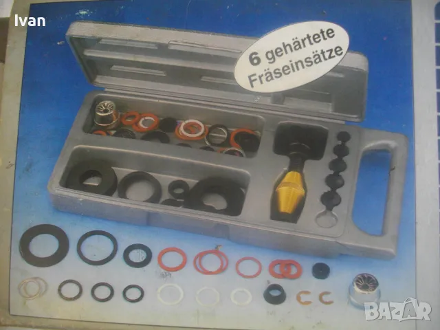 НОВ НЕМСКИ РЕМОНТЕН КОМПЛЕКТ ЗА ВОДОПРОВОДНИ ЧЕШМЕДЖИЙСКИ РЕМОНТИ ЕКСТРАКТОР УПЛЪТНИТЕЛИ , снимка 4 - Други инструменти - 49765435