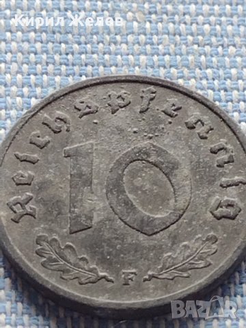 Монета 10 райхсфенинг 1942г. Германия Трети Райх с СХВАСТИКА за КОЛЕКЦИЯ 38789, снимка 3 - Нумизматика и бонистика - 42822646