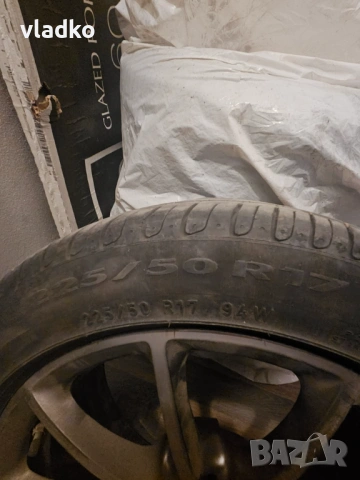 Продавам оригинални джанти с гуми Pirelli за Alfa Romeo Giulia/Stelvio., снимка 2 - Гуми и джанти - 53951396