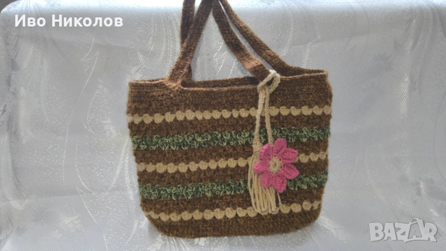 Дамски плетени чанти , снимка 5 - Чанти - 53813987