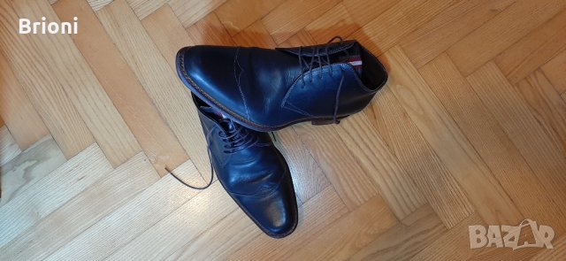 Floris Van Bommel мъжки обувки естествена кожа черни номер 42, снимка 12 - Официални обувки - 30624281