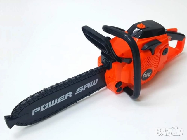 Моторен трион на батерии – Реалистично забавление за малки майстори