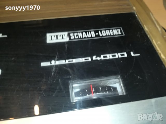 ITT SCHAUB-LORENZ 4000L-ВНОС GERMANY 0308221830, снимка 10 - Ресийвъри, усилватели, смесителни пултове - 37587316