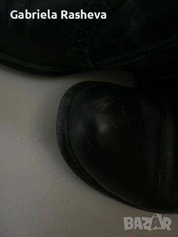 Кожени ботуши, снимка 3 - Дамски ботуши - 39024159