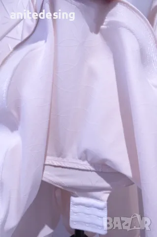 Детска рокля за спортни танци в блед прасковен цвят, снимка 2 - Детски рокли и поли - 49061037