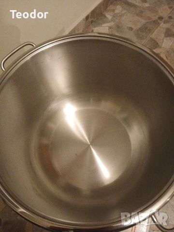 Тенджера с двойно дъно, снимка 3 - Съдове за готвене - 53998567
