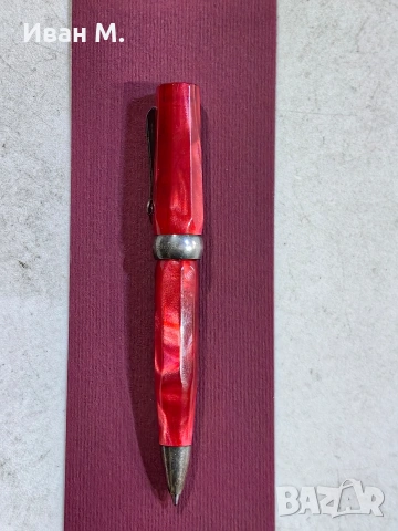 стара химикалка Montegrappa със сребро