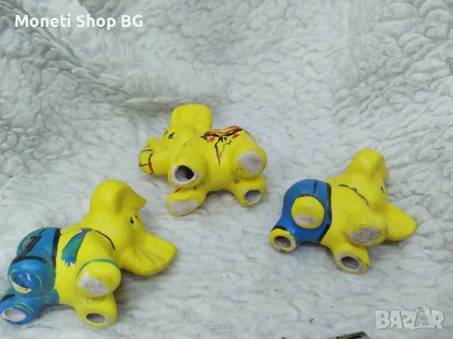 Три  порцеланови слончета, снимка 3 - Декорация за дома - 48823010