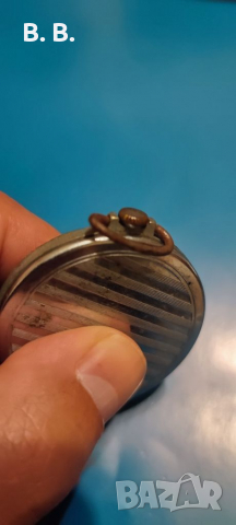 Работещ Стар джобен часовник , снимка 3 - Джобни - 36514134