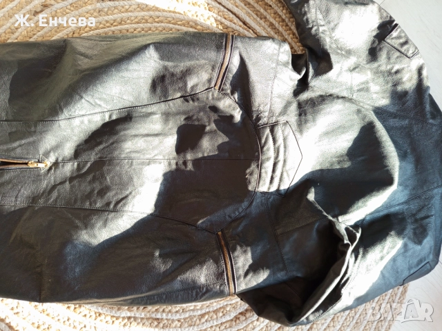 стилна рокля от естествена кожа, снимка 7 - Рокли - 52845666