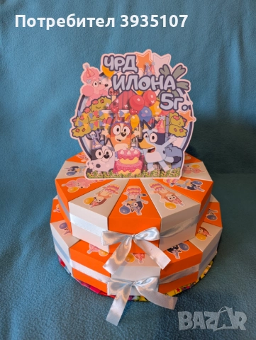 Картонена торта Майнкрафт, снимка 15 - Други - 52079928